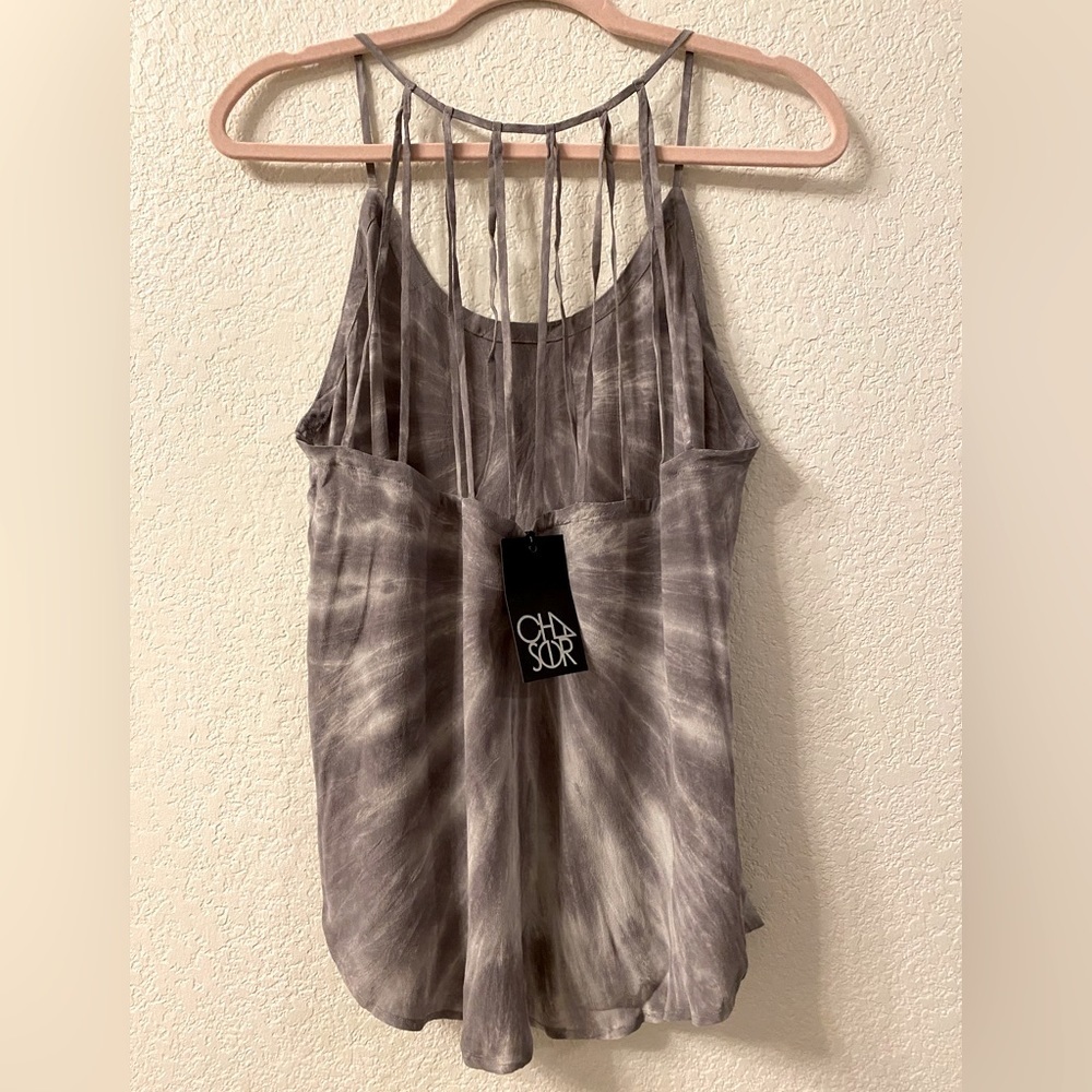 Chaser Tie Dye Strappy Back Tank Top - Picture 3 of 4